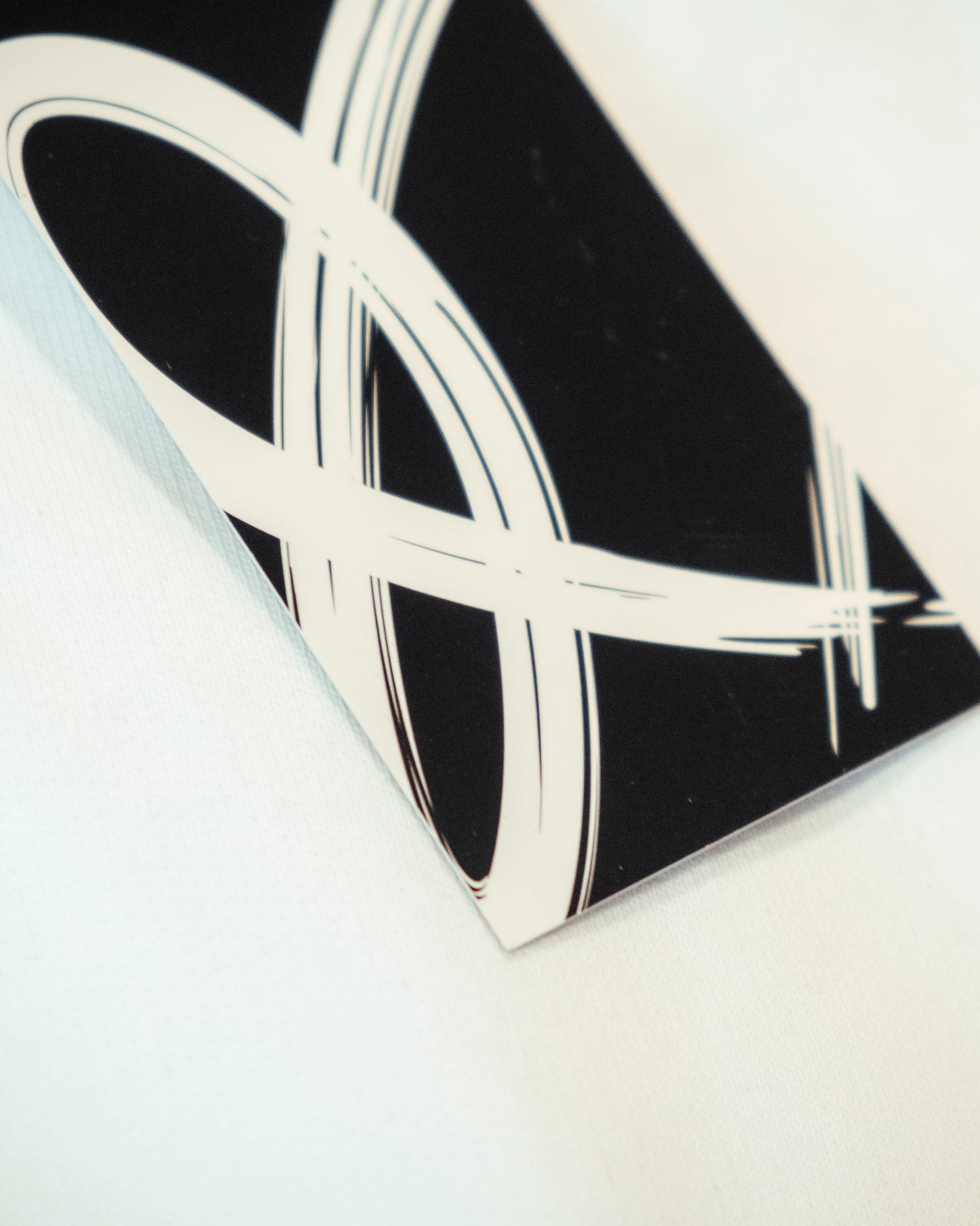 »Lia Heart Black & White« T-Shirt White